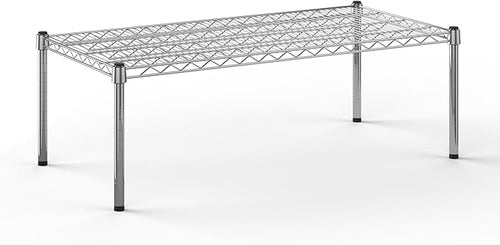 21''W x 42''L x 14''H Chrome Plated Wire Dunnage Rack | Off The Floor Storage by Regal+Altair