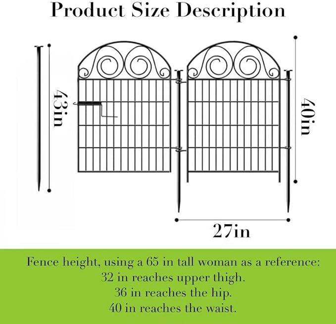 Tall Garden Fence Animal Barrier - Image 2