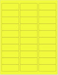 NextDayLabels 8-1/2 x 11" Neon Color High Light Fluorescent Labels by NextDayLabels