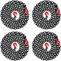 4PK - Falcon Cargo 1/2" X 25' Grade 80 Transport Binder Chain - 12,000 LBS WLL - Clevis Grab Hook, Tie-Down, Towing by Falcon+Cargo