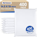 Metronic Poly Mailers 14.5x19 Inch 400pcs Shipping Bags by METRONIC