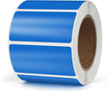 Blue Rectangle Stickers 2 x 1 Inch Color Coding Labels Vinyl Roll Self-Adhesive by Meitaat