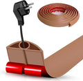 Floor Cord Cover Self Adhesive Cord Hider, 10FT Cable Management, Extension by DBHXXMB-HH