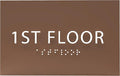 6" X4" 1st Floor Sign by ADACentralSigns
