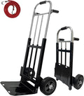 800 LB Dolly Cart with 8" Solid Rubber Wheels, Heavy Duty Folding Hand Truck by Unknown