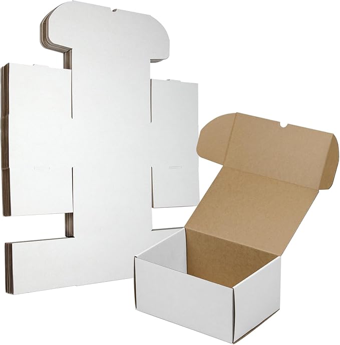10x7x5 Inches Shipping Boxes Set of 20 by HESESOH