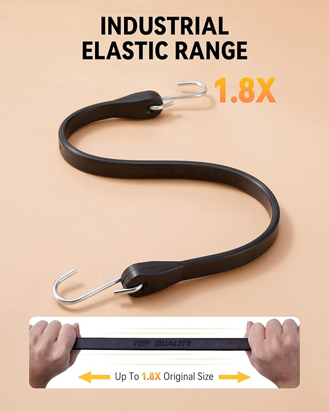 Rubber Bungee Cords Heavy Duty Outdoor - Image 5