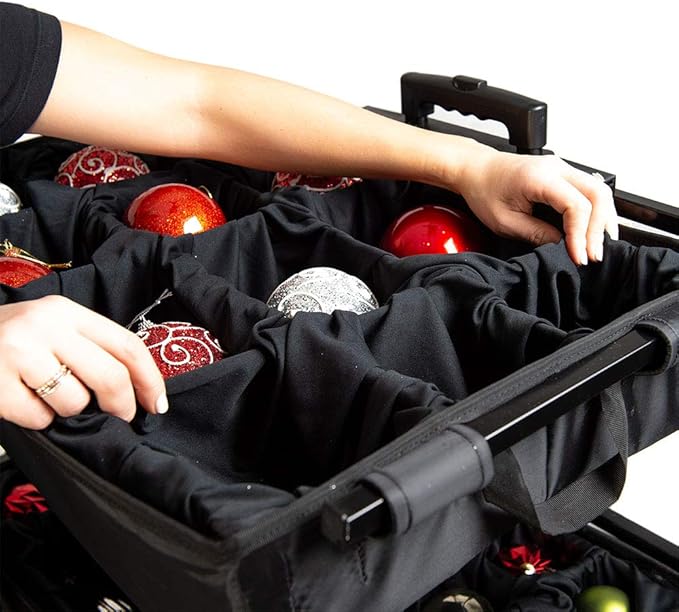 - Adjustable Organizer Holds 120 Ornaments up to 4 Inches Tall by Nearly Any - Image 8