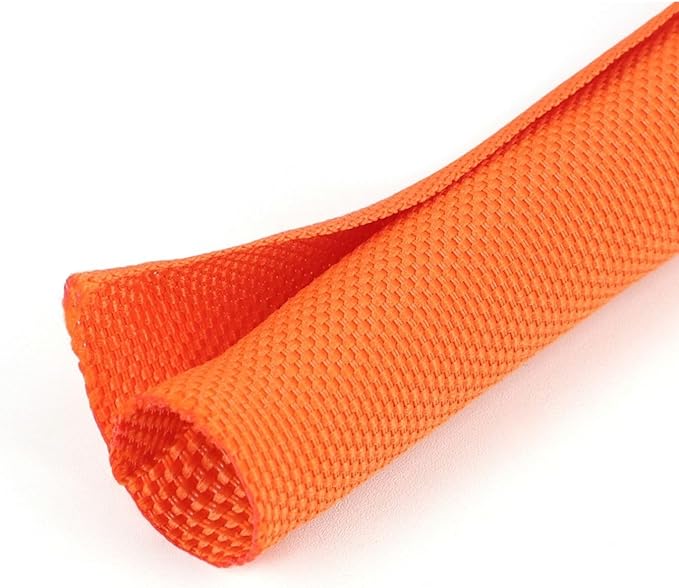 1 inch Split Braided Cable Management Sleeve by HOLED