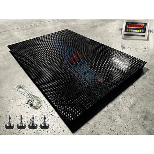 SellEton SL-700-5' x 8' Industrial Heavy Duty Floor Scale & 7510-SS Display | 10 - Image 2