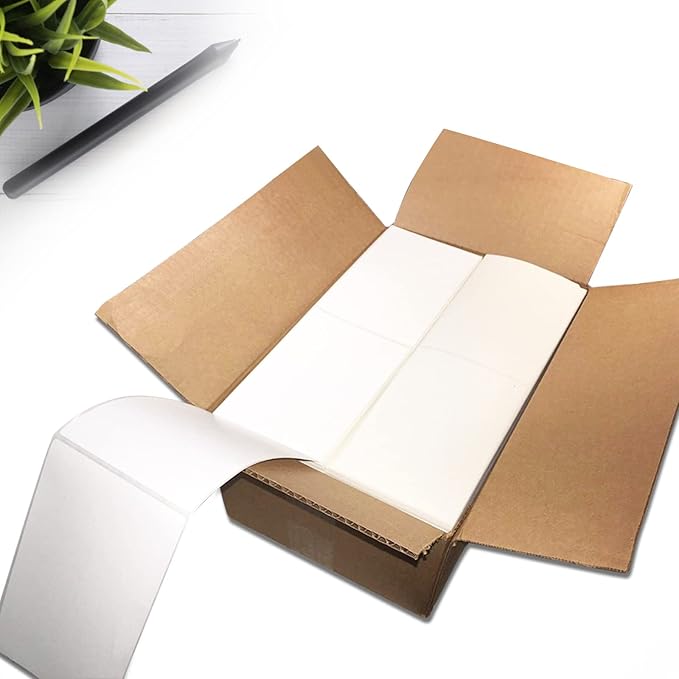 RyhamPaper 4" x 6" Fanfold Label Direct Thermal Labels - Image 4