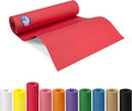 12" x 1200" Christmas Red Kraft Paper Roll by IDLPackaging