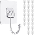 ZESLMG Large Adhesive Hooks for Hanging Wall, 22 Pack Self Sticky Hooks Heavy by ZESLMG