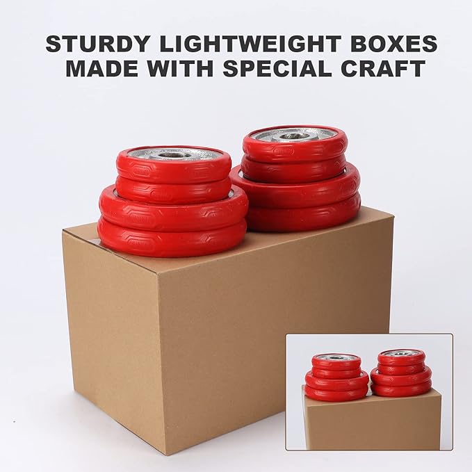 CRUGLA 40 Packs 10x6x6 Shipping Boxes Corrugated Cardboard Boxes Shipping Box - Image 4