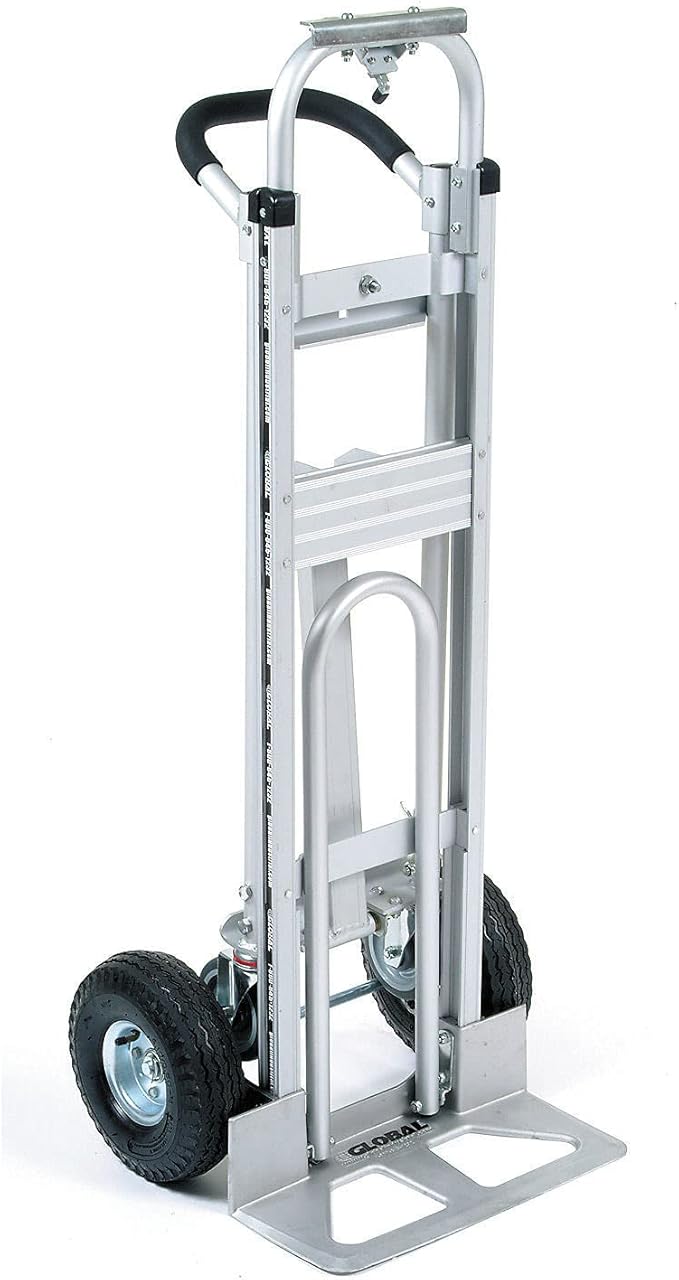 Global Industrial Aluminum 3-in-1 Convertible Hand Truck by GlobalIndustrial