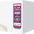 NextDayLabels – 4-1/4" x 5-1/2" Rectangular Sticker Labels by NextDayLabels