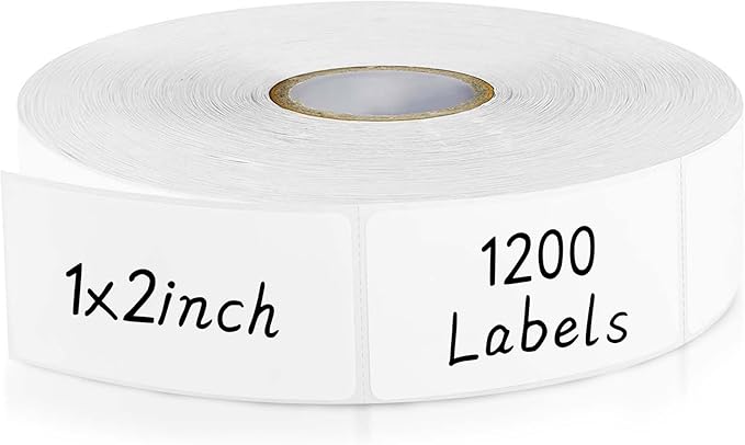 CATIFLIN 1200 Blank Removable Freezer Labels, Waterproof & Oil Resistant by CATIFLIN