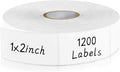 CATIFLIN 1200 Blank Removable Freezer Labels, Waterproof & Oil Resistant by CATIFLIN