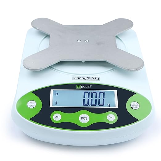 U.S. Solid Digital Analytical Balance 2kg x 0.01g, High Precision Lab Scale - Image 4