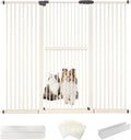 Lumizone Extra Tall Cat Gate 61.02" High Pressure Mounted Extra Wide by Lumizone