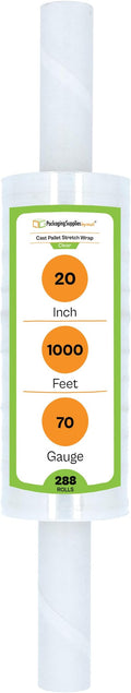 PSBM 288 Rolls 20 Inch x 1000 Feet 70 Gauge Stretch Film/Wrap by PackagingSuppliesbymail