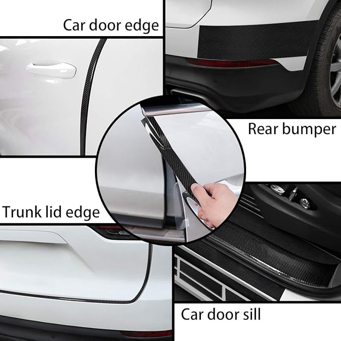 DGSL Car Door Edge Guards Door Sill Protector, 42In x 16.4Ft+2.7In x 33Ft+4In x - Image 6