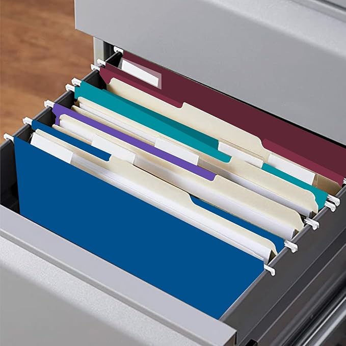 Hanging File Folders, RAZCC 60 Pack Reinforced Hanging Folders Legal Size - Image 7