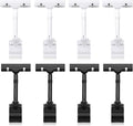 Mlici Sign Clips Merchandise Sign, Plastic Adjustable Clip Sign Holder Stand by Mlici