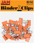 JAM PAPER Colorful Binder Clips by JAMPaper