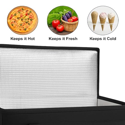 musbus Insulated Food Delivery Bag Cooler Bags Keep Food Warm Catering Therma - Image 9