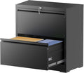 2 Drawer Lateral File Cabinet by Unknown