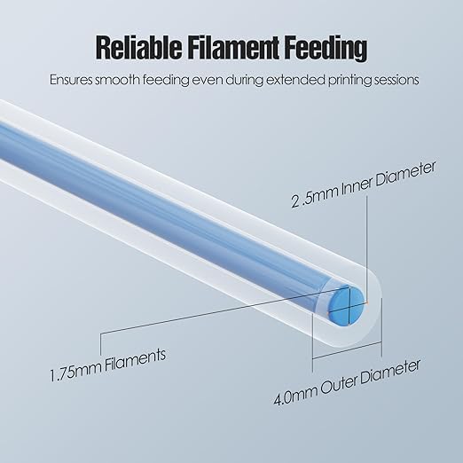 HANGLIFE PTFE Tube 2.5mm ID × 4mm OD | 16.4ft - Image 3