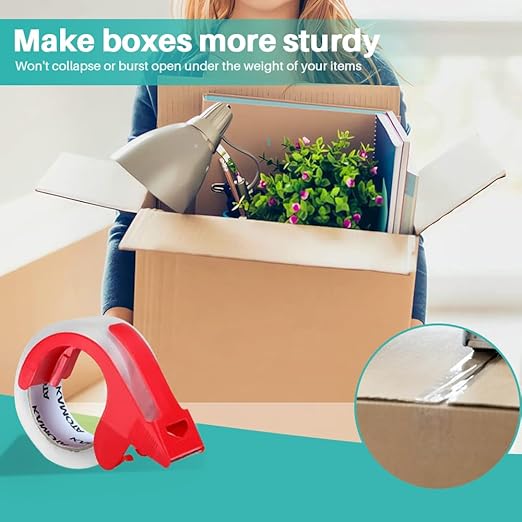 KAMOTA Packing Tape, 24 Rolls Heavy Duty Clear Packaging Tape - Image 6