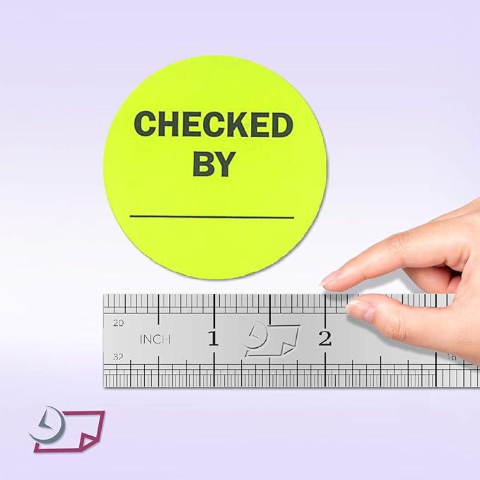 NextDayLabels - Neon Lime Color, Round Labels/Great to use - Image 3