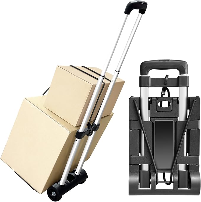 Aluminum Folding Hand Trucks, Small Folding Hand Truck Dolly by HUFATWINS