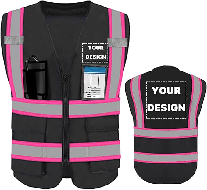 YOWESHOP High Visibility Reflective Safety Vest by YOWESHOP