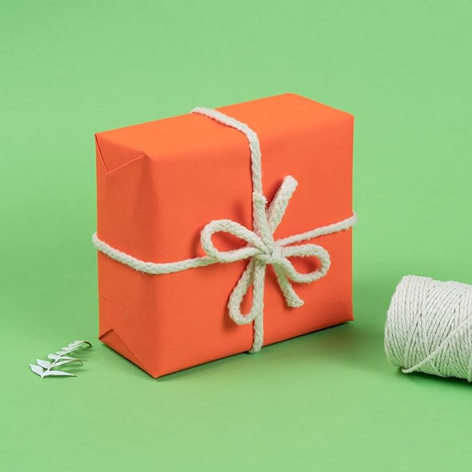 RUSPEPA Orange Kraft Paper Roll - Image 6
