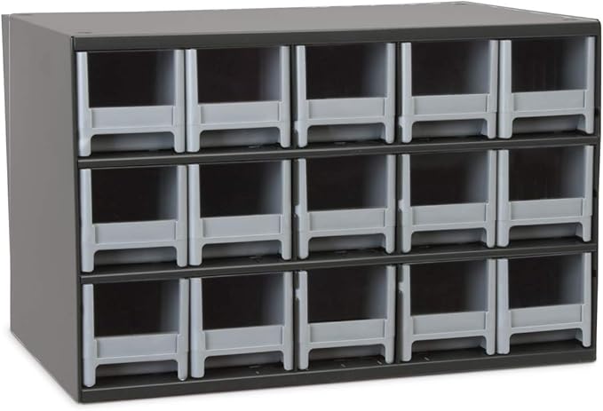 Akro-Mils Steel Garage Storage Cabinet, Small Parts Organizer Metal Cabinet by Akro-Mils