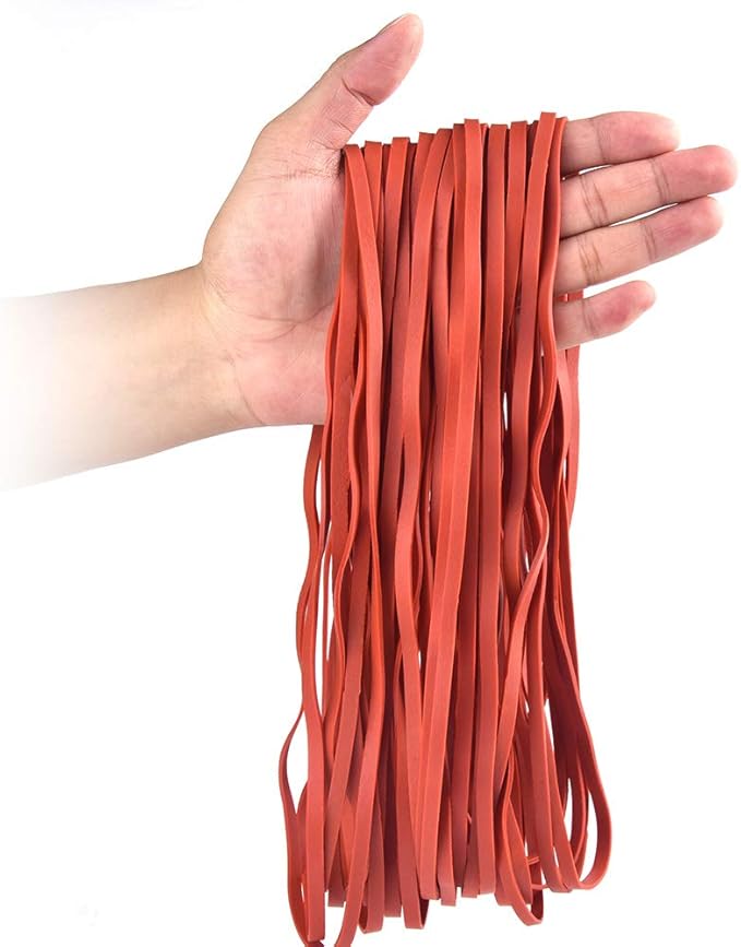 Coopay 12 Inches Extra Large Rubber Bands, 30 Pieces Heavy Duty Trash Can Band - Image 4