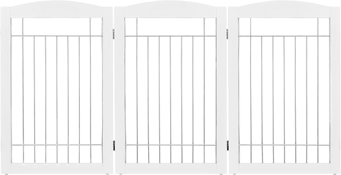Spirich Freestanding Wire Pet Gate - Image 8