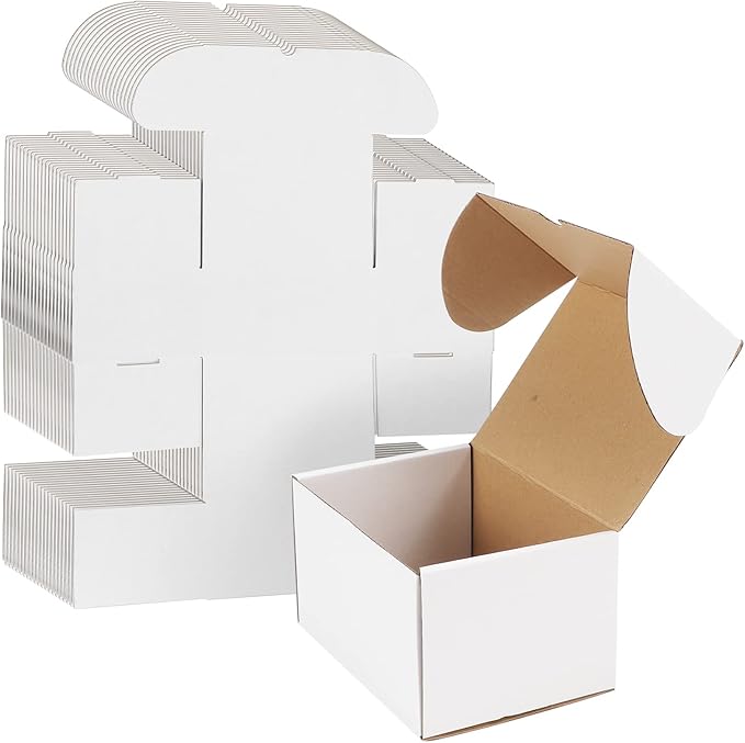 WIFTREY 7x5x4 Shipping Boxes 20 Pack by WIFTREY