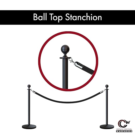 Montour Line Cline Post and Rope Stanchion Set - Image 3