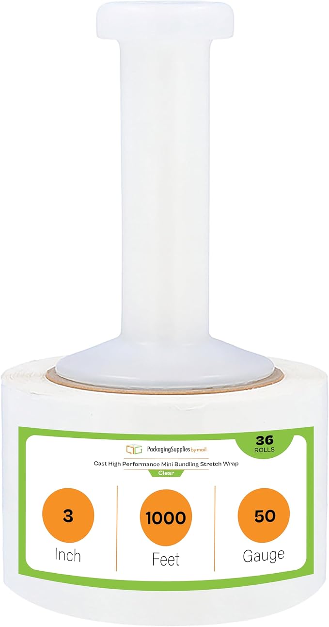 Mini Stretch Wrap for Packing by PackagingSuppliesbymail