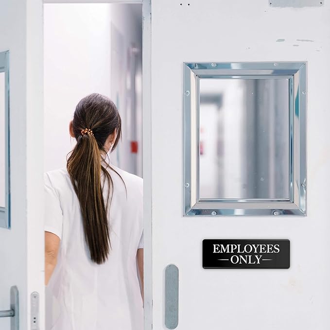 ASSURED SIGNS Employees Only Sign Kit - Image 5