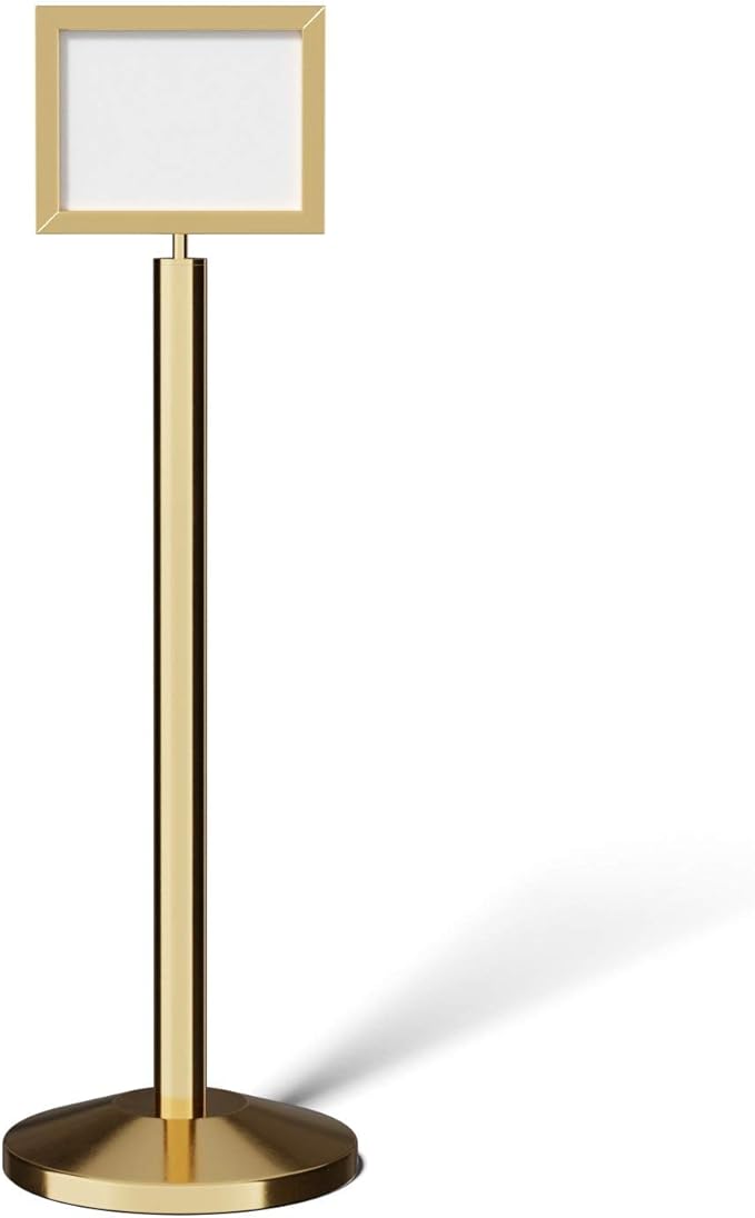 Crowd Control Warehouse Pedestal Standing Floor Sign Frame by Crowd+Control+Warehouse