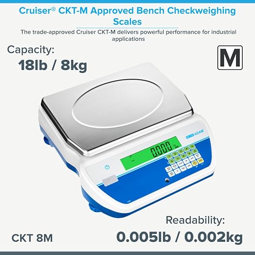 Adam Equipment CKT-M Approved Bench Checkweighing Scales - Image 2