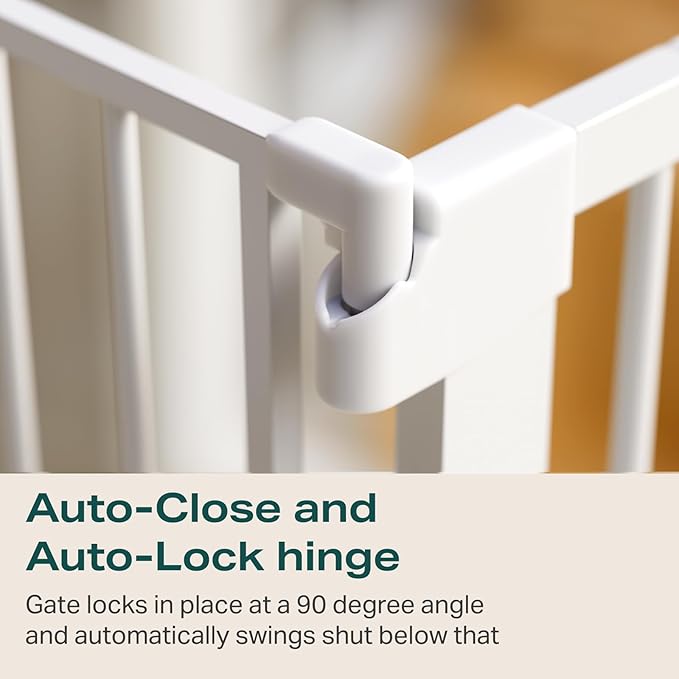 Cumbor 36" Extra Tall Baby Gate - Image 5