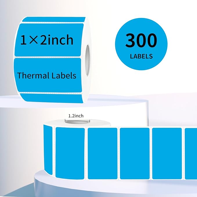2x1 Inch Thermal Labels, Waterproof Self-Adhesive Shipping Label Printer Sticker - Image 3