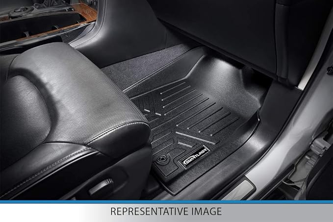 SMARTLINER Floor Mats 2 Rows and Truck Bed Liner Set - Image 3