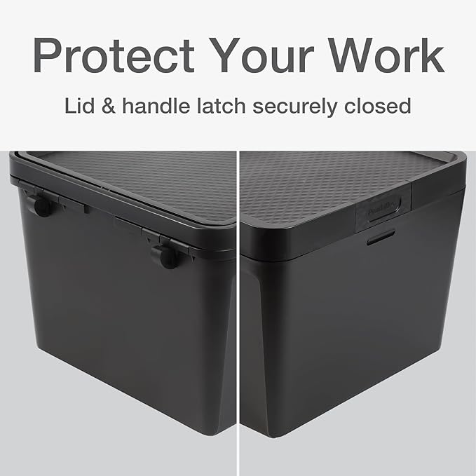Pendaflex Portable File Box, Letter Size, 14.25" x 9.25" x 11" - Image 7